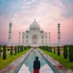 India's Taj Mahal Sunset Agra India Geography Scout 600x800