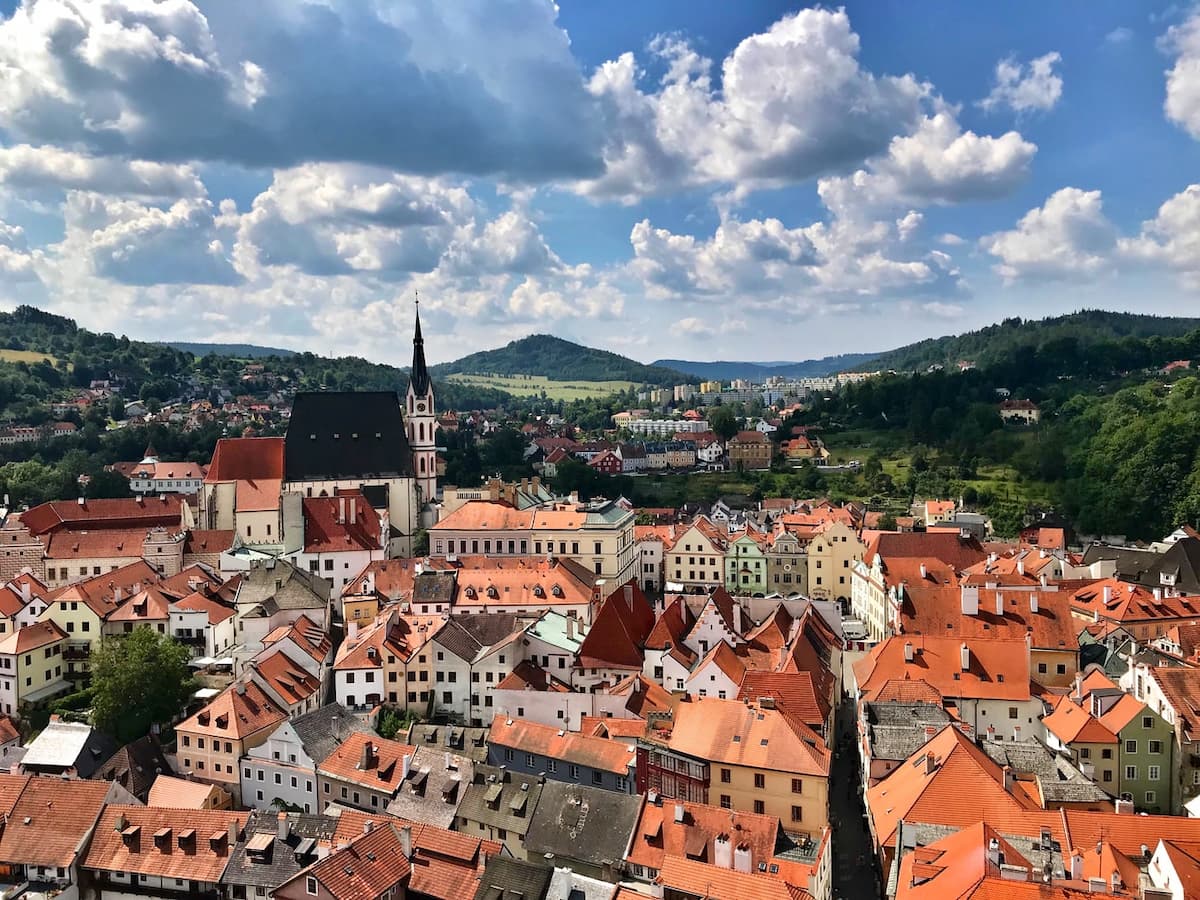 Český Krumlov outside Prague 1200x900