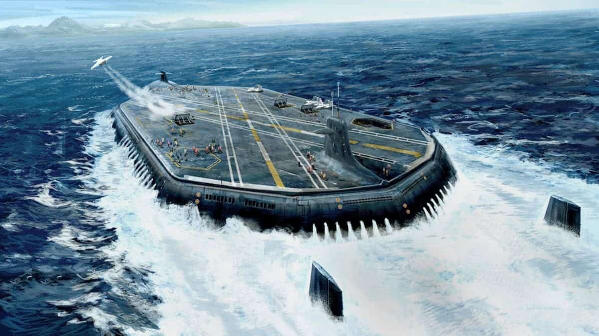 Submarine Aircraft Carrier Prototype