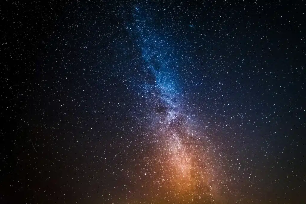 Constellations in Cosmos with Million Stars at Night