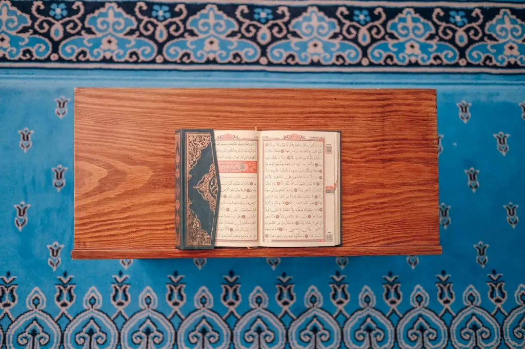 A Book Sitting on the Table