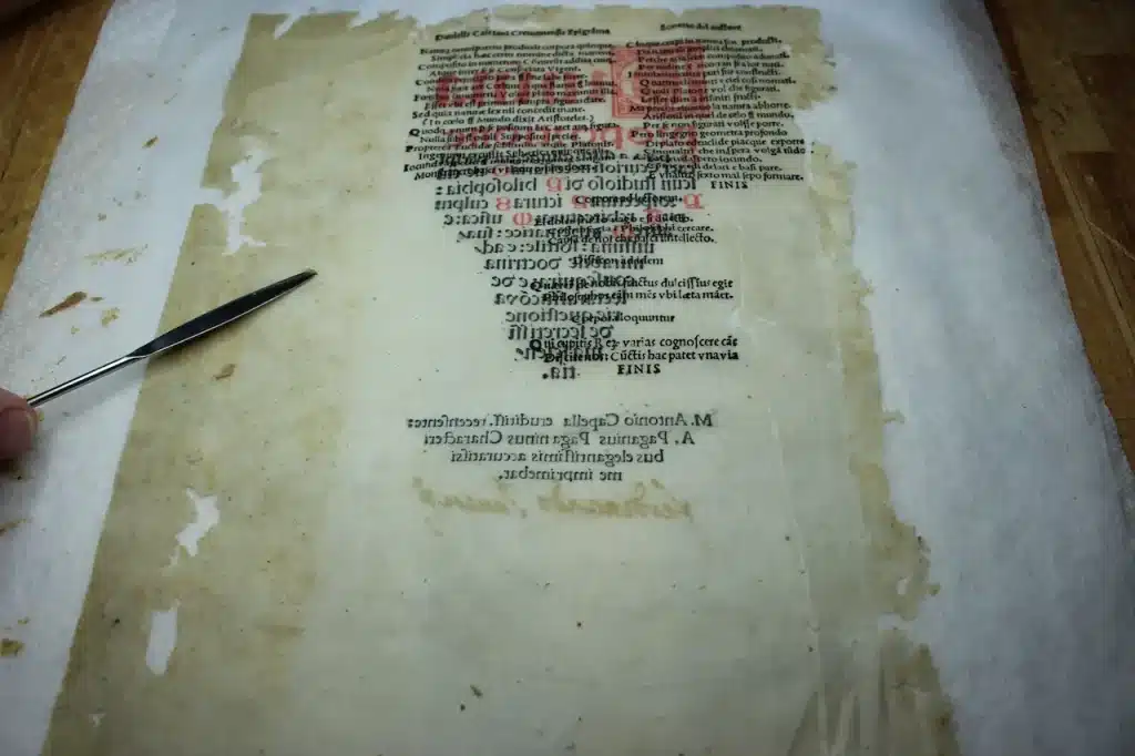 A Piece of a Very Old Paper 