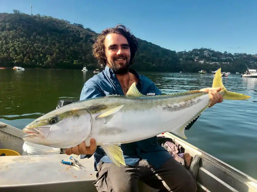 A manA man Holding A Fish  Holding A Fish 