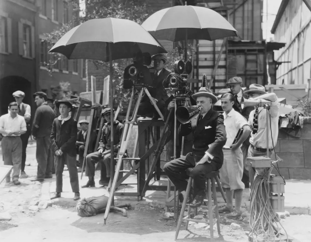 An Old Film Making Setup in the past 