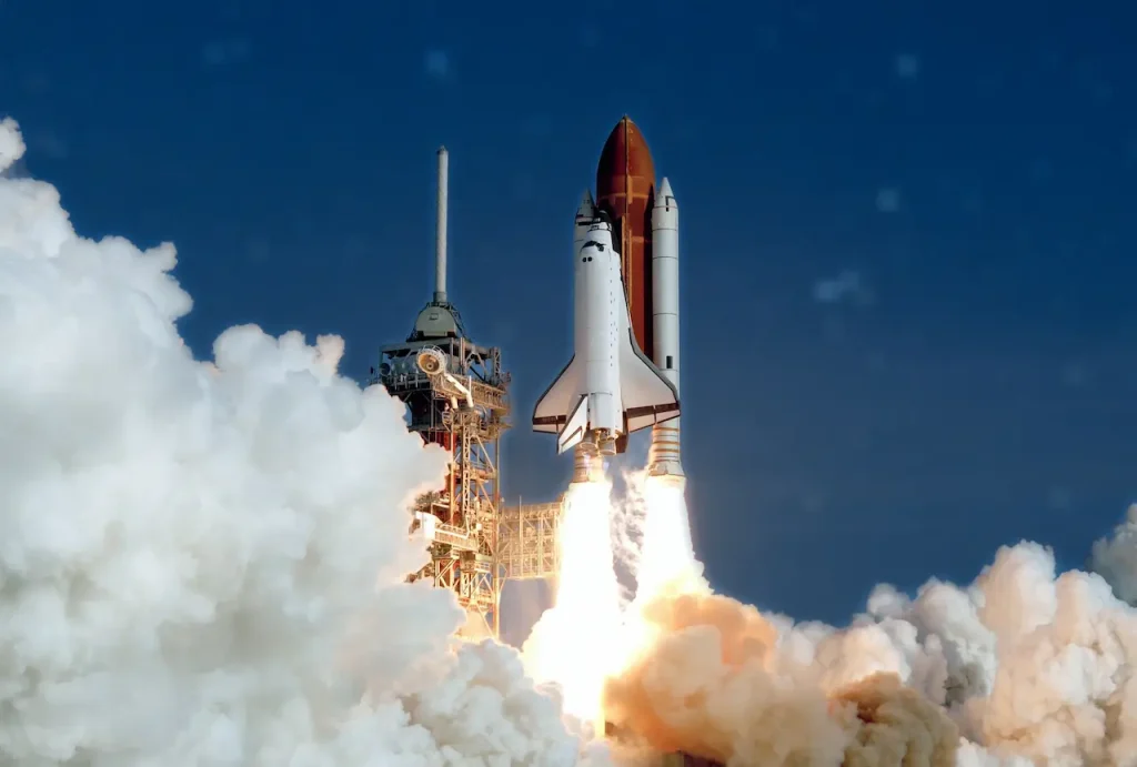 The Launch of the Space Shuttle 