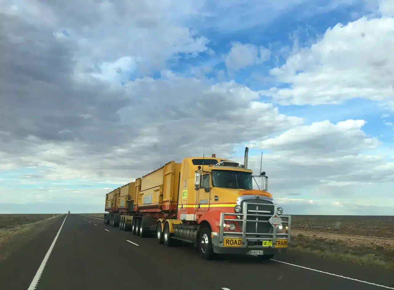 Long Road Train Truck