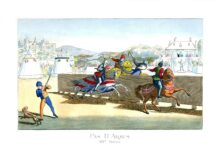 Knights of Mayhem jousting: Jousting Knights At Tournament Jpg