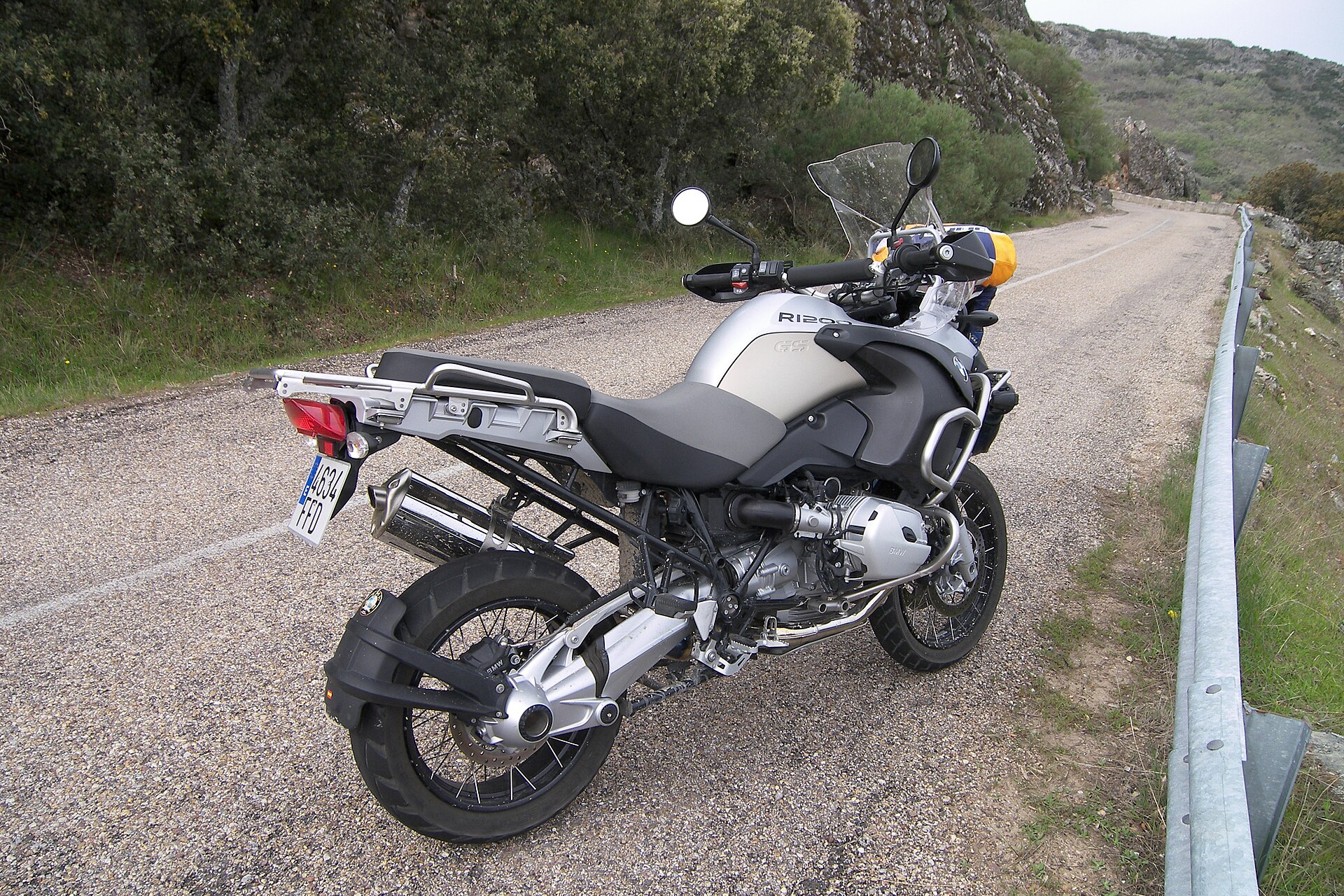 Long Way Down: Bmw R1200gs Adventure Rear Right View Jpg