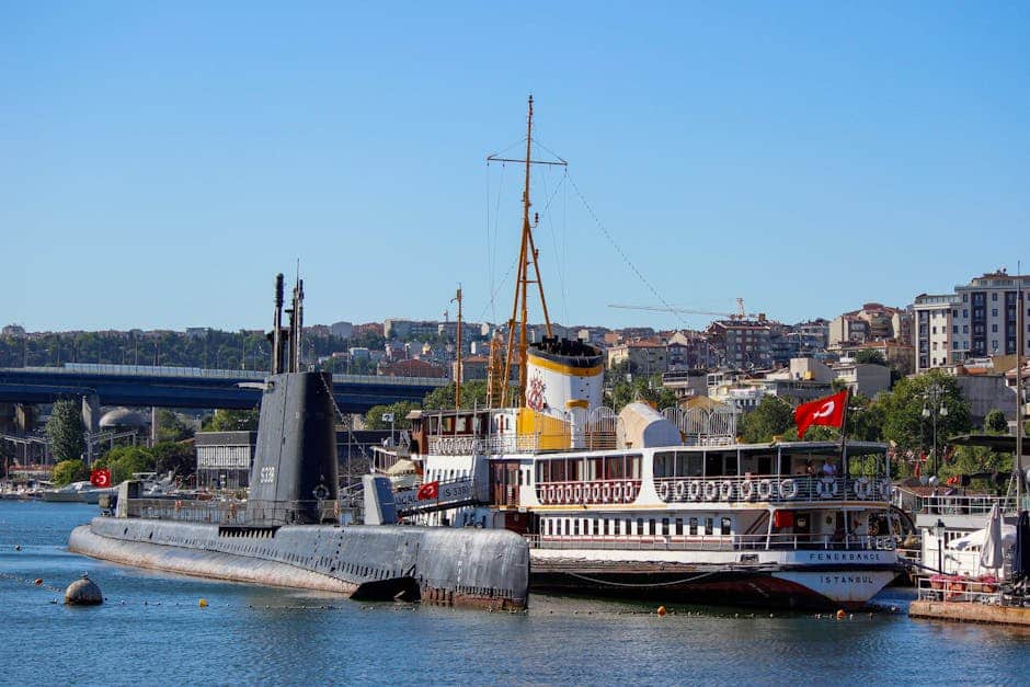 Explore historic vessels at the Rahmi M. Koç Museum in Istanbul a perfect travel destination.